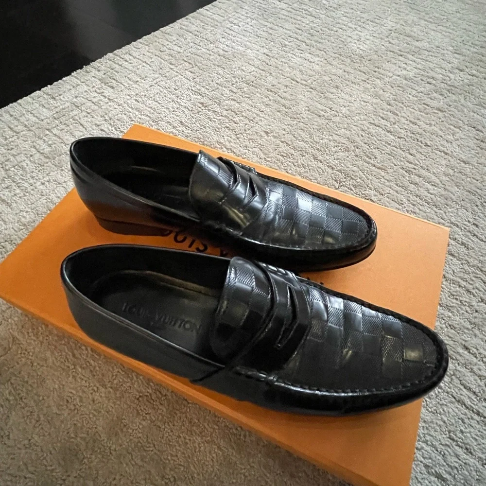 靴 LOUIS VUITTON Leather DressShoe 10D Louis Vuitton | Shoes | Mens Dress Shoes Louis Vuitton | Poshmark